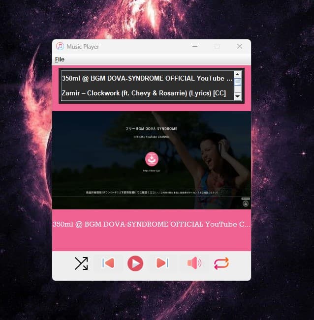 Music Player image